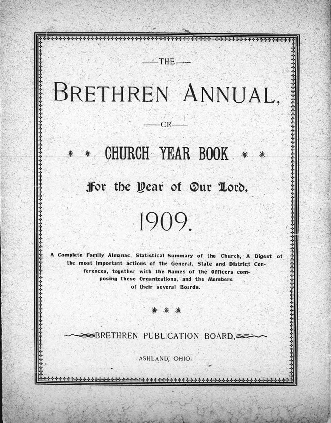 Brethren Annual (1909) Thumbnail