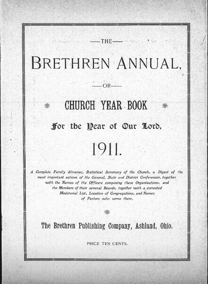 Brethren Annual (1911) Thumbnail